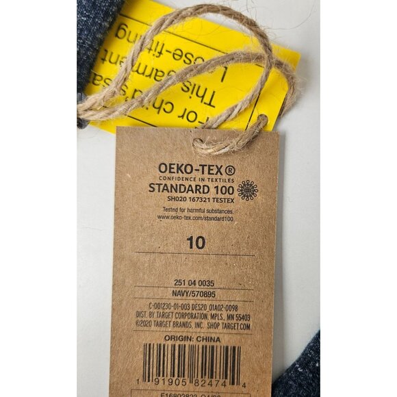 Levi's Kids Pajama Set Size 10 Long Sleeve Henley Top Pants Blue Heather Comfort - Picture 12 of 12